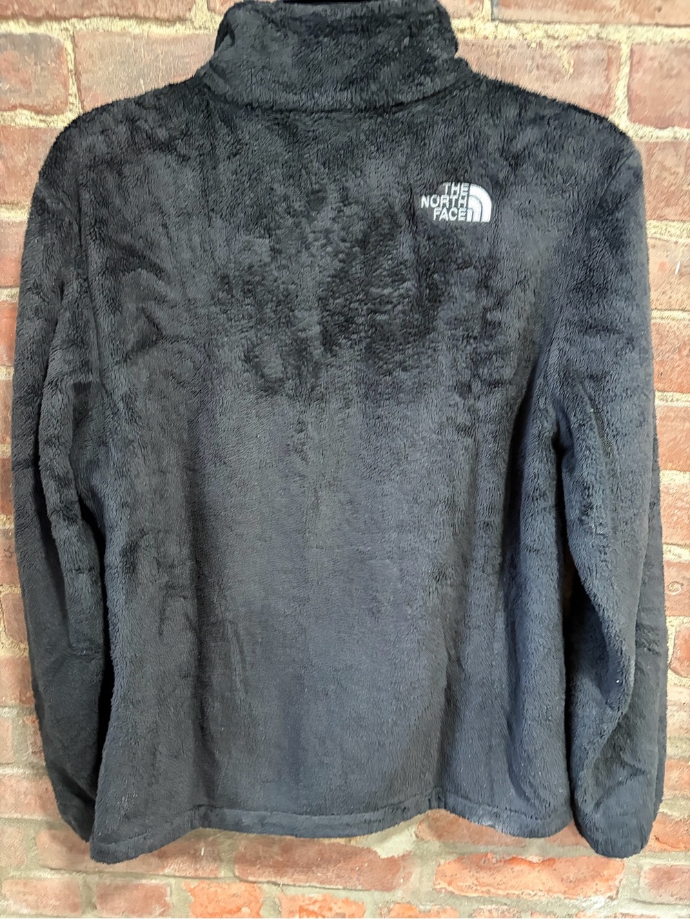 The North Face Black Fleece Full-Zip Jacket women’s size medium - Picture 4 of 4